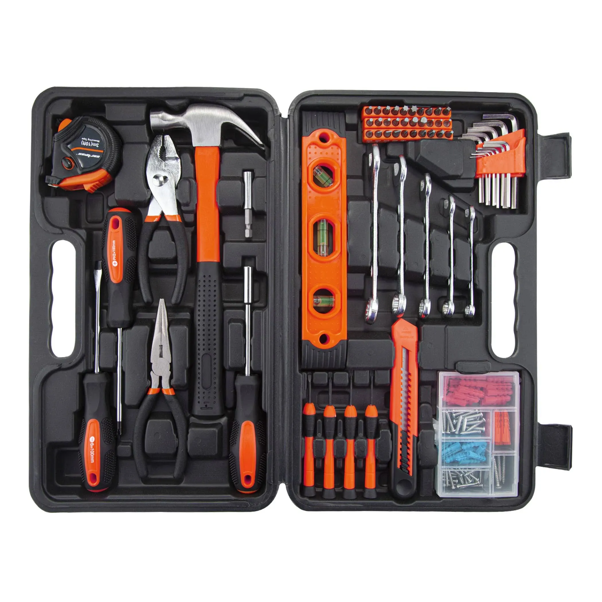 Cartman 148 Piece Tool Set General Household Hand Tool Kit