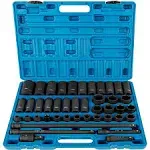 VEVOR Impact Socket Set 1/2 Inches 43 Piece