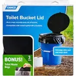 Camco Toilet Bucket Seat Lid