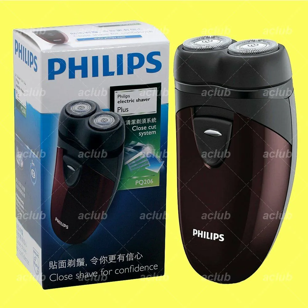 Philips PQ206 Electric Shaver Battery powered Convenient to carry /GENUINE