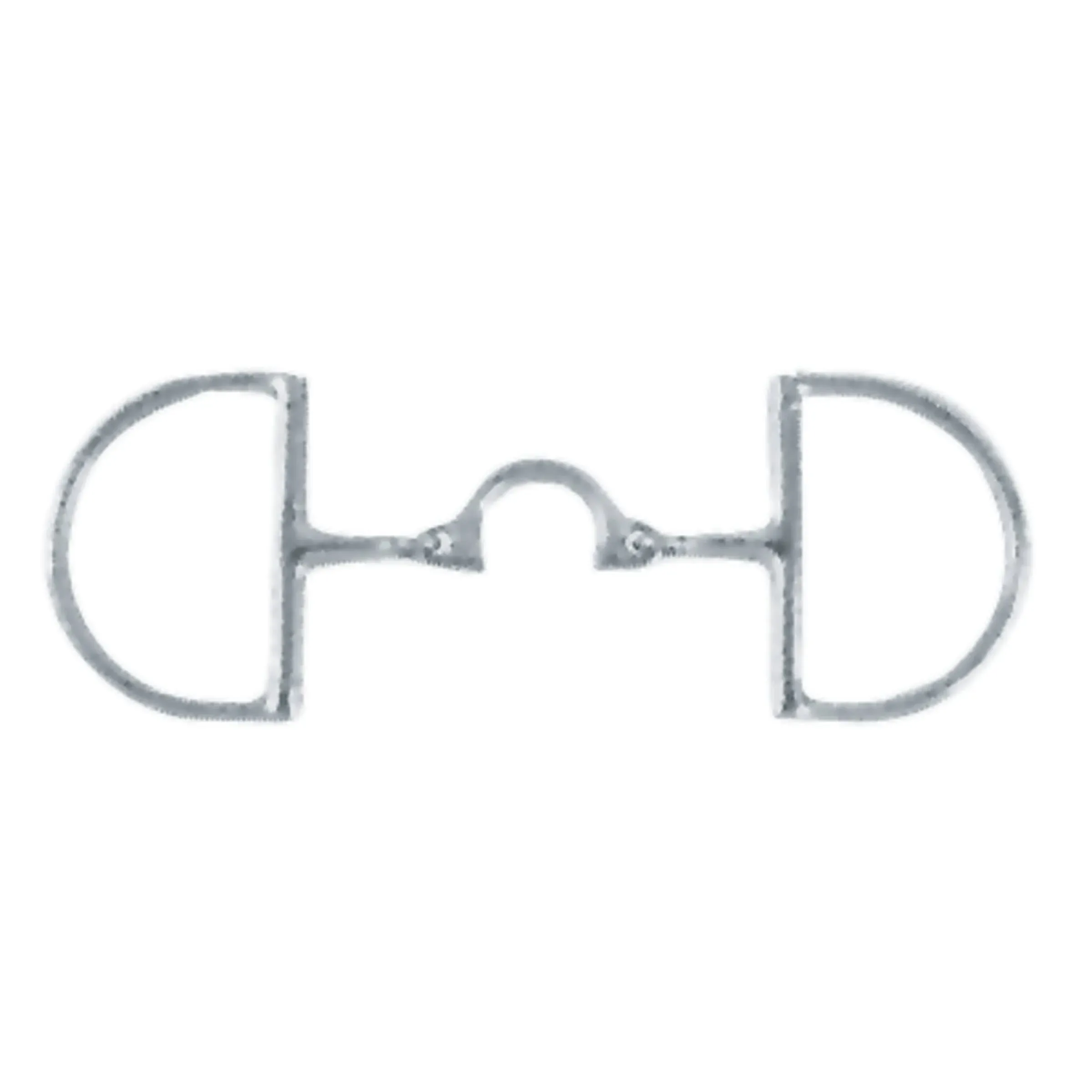 Korsteel Stainless Steel Segunda Dee Ring Snaffle Bit