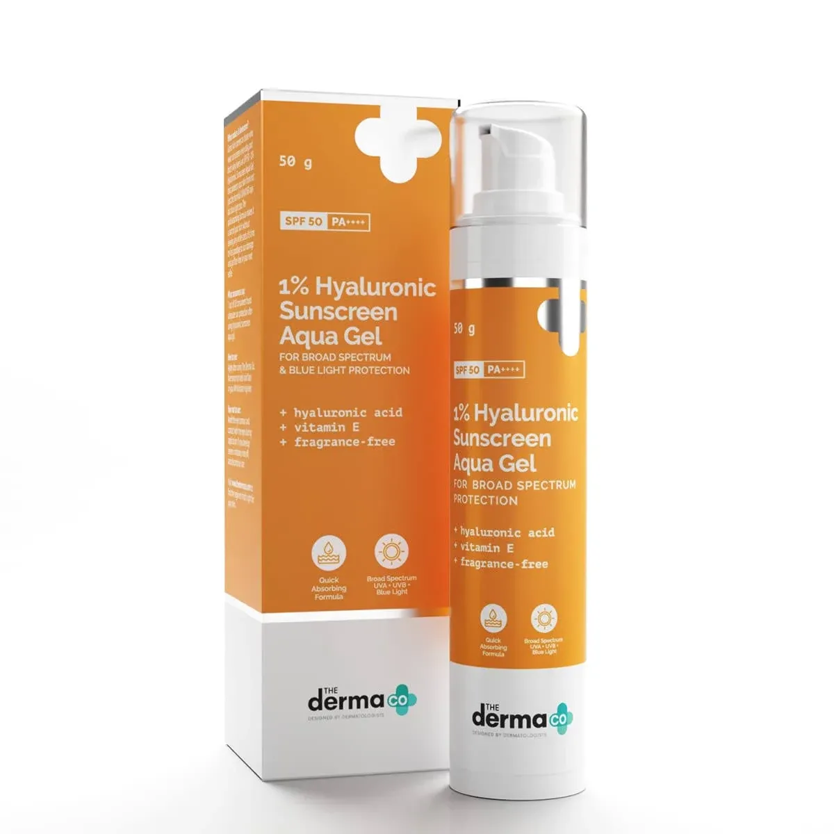 The Derma Co 1% Hyaluronic Sunscreen Aqua Gel