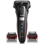 Panasonic Hybrid Wet Dry Shaver, Trimmer & Detailer with Two, K, Black