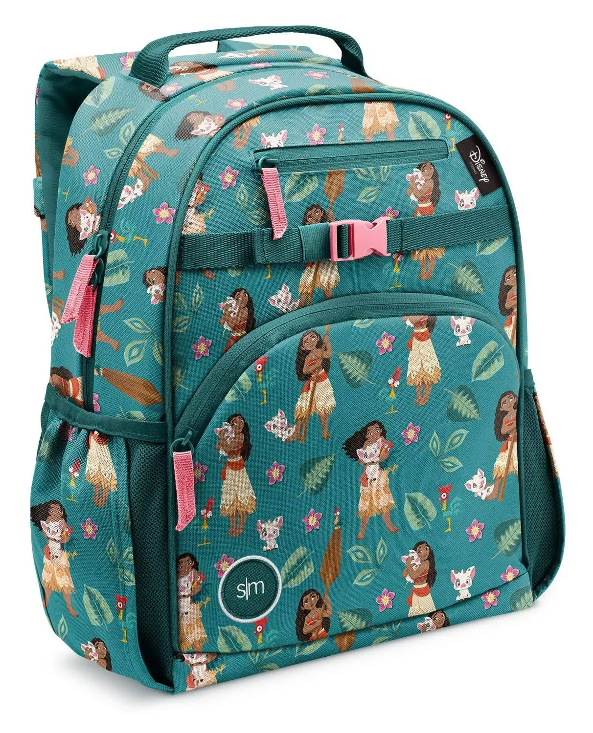 Simple Modern Medium Disney Toddler Backpack for School Girls and Boys | Kindergarten Elementary Kids Backpack | Fletcher Collection | Kids - 15" tall | Moana's Village