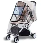 Bemece Stroller Rain Cover Universal, Baby Travel Weather Shield, Windproof Wate