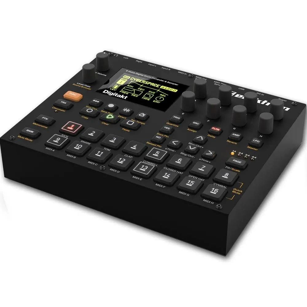 Elektron Digitakt Eight-Voice Digital Drum Computer/Sampler | Reverb