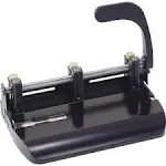 Officemate Heavy-Duty Hole Punch with Lever Handle 90078