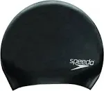 Speedo Long Hair Cap Black