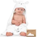 KeaBabies Cuddle Baby Hooded Towel in Lamb