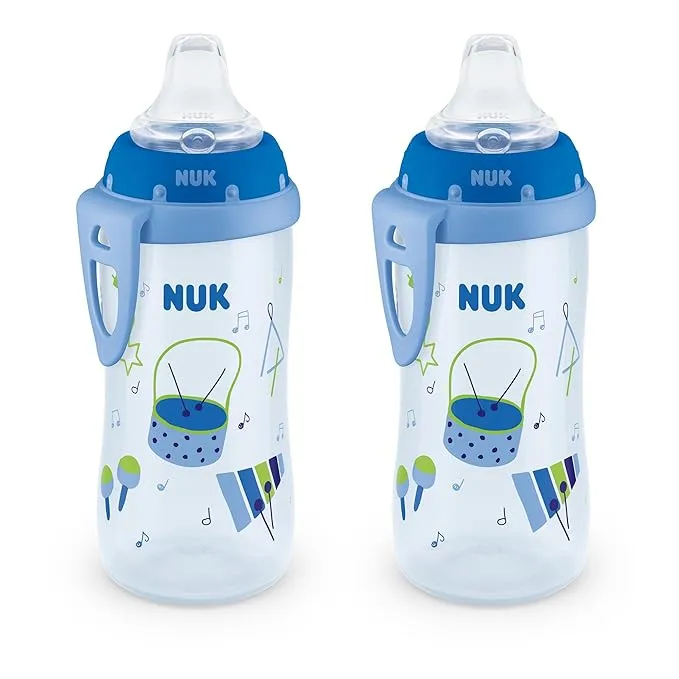 NUK Active Sippy Cup Set 10 oz 12 Months Timeless Collection