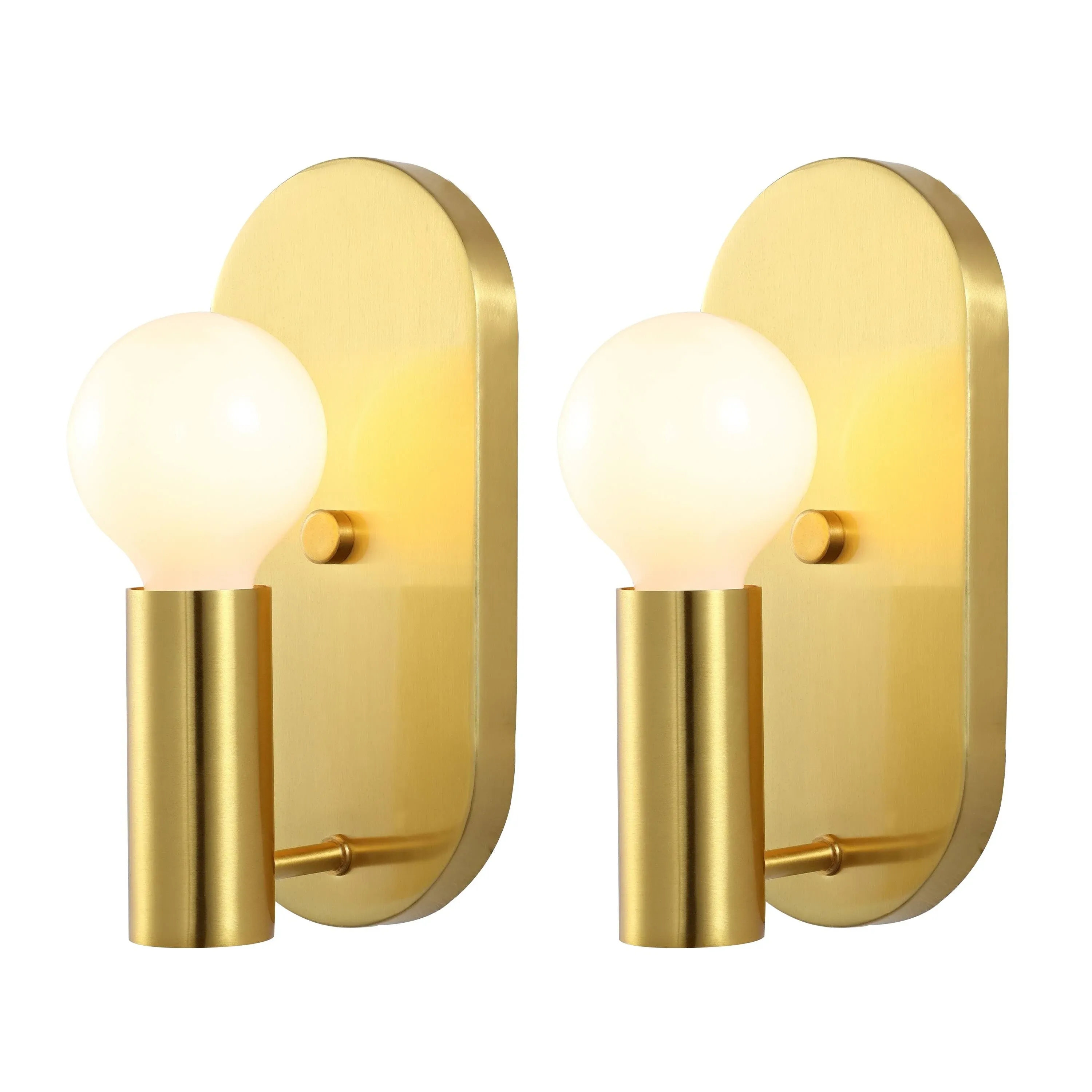 Safavieh Irima Wall Sconce Set Of 2 - Satin Brass