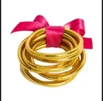 BuDhaGirl | Gold All Weather Bangles® (AWB®) - Serenity Prayer