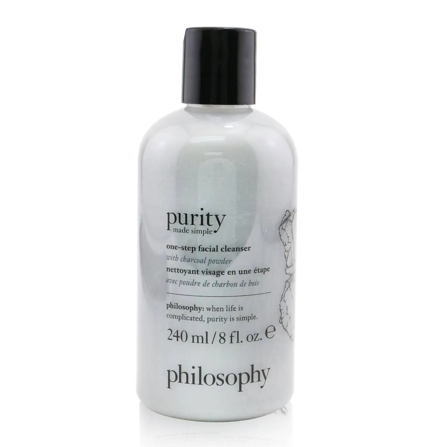 NEW Philosophy PURITY made simple with Charcoal Powder 8 oz Sealed