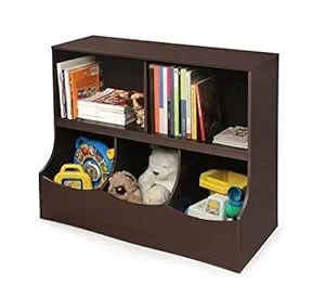 Badger Basket 5-Compartment Cubby in Espresso