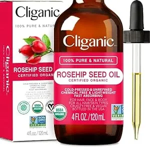 Cliganic Organic Rosehip Oil 4 fl oz