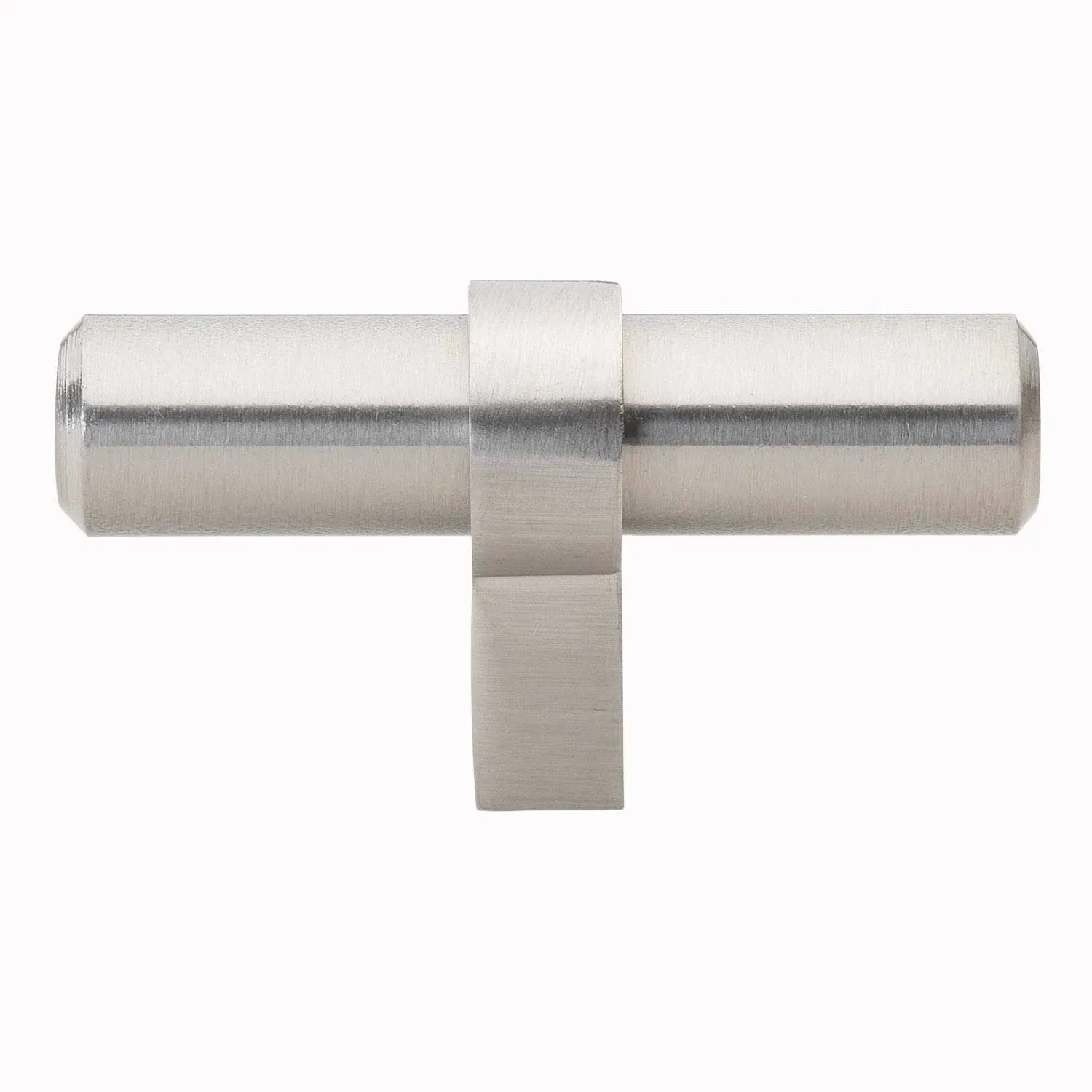 GlideRite 2.25-Inch Solid Stainless Steel Finish Euro Cabinet T-Bar Knob (Pack of ...