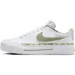 Nike Court Legacy Lift Women's Shoes, Size: 9, White Green Team