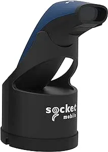 SOCKET S740, Universal Barcode Scanner, Blue & Black Dock