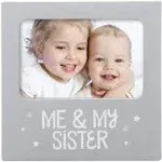 Me & My Sister 4x6 Photo Frame - Grey