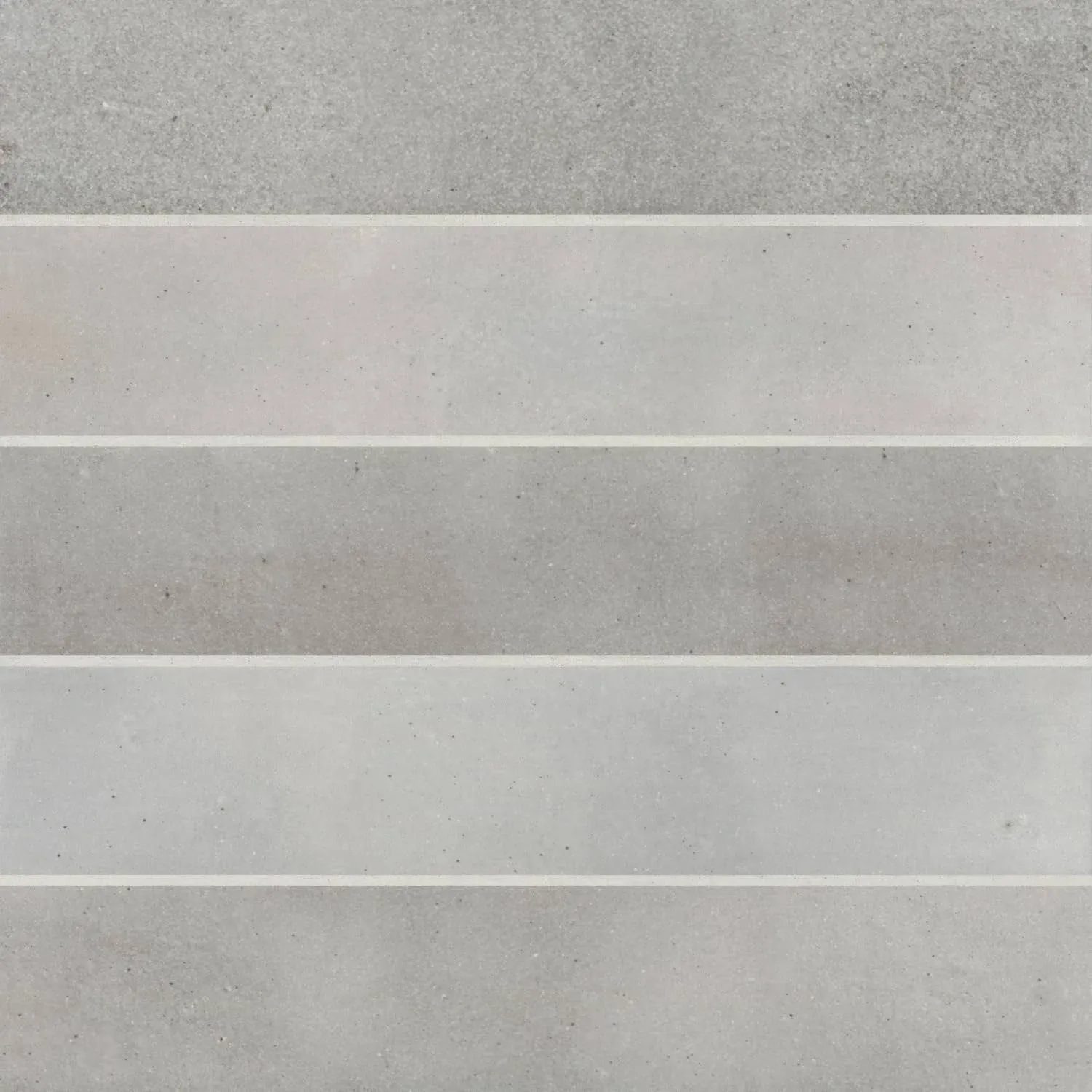 Bedrosians Celine 2.5" x 12" Porcelain Mosaic Wall & Floor Tile Color: Greige