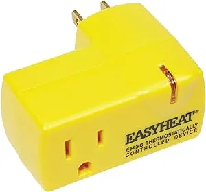 Easy Heat TMC35 Pre-Set Thermostat, Yellow