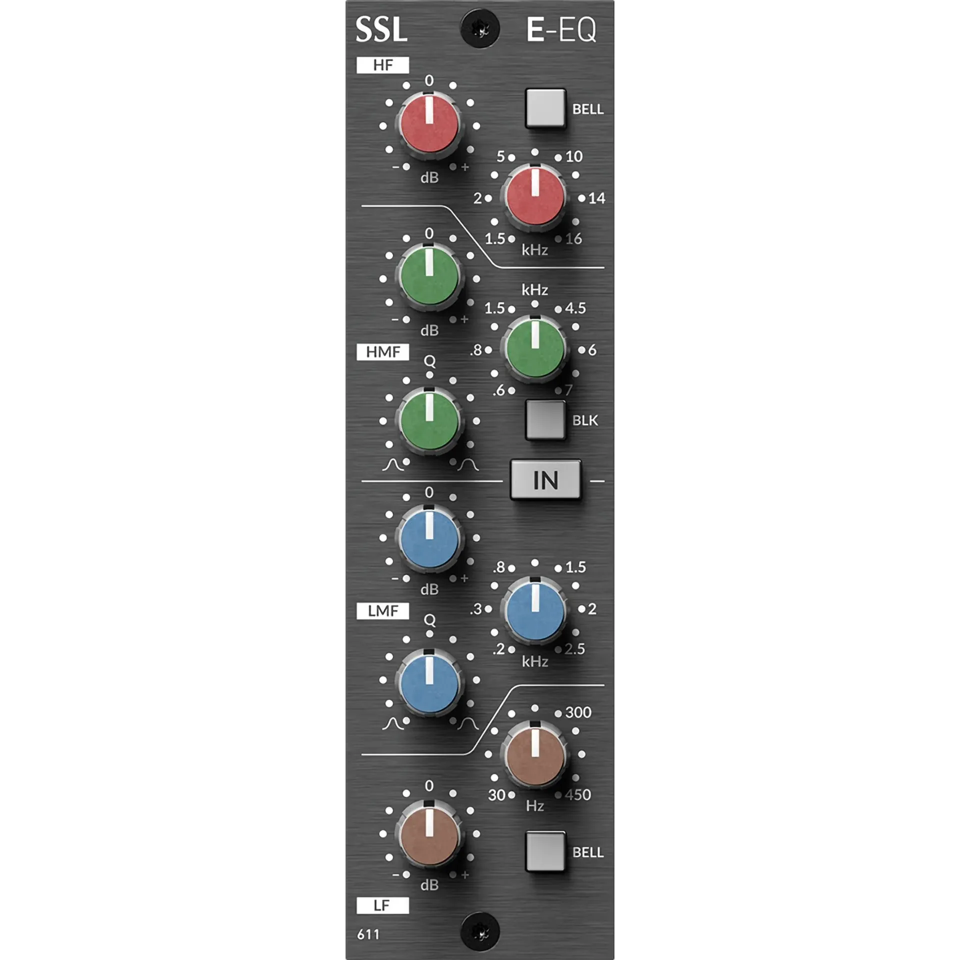 Solid State Logic E Series 611EQ for 500-Series