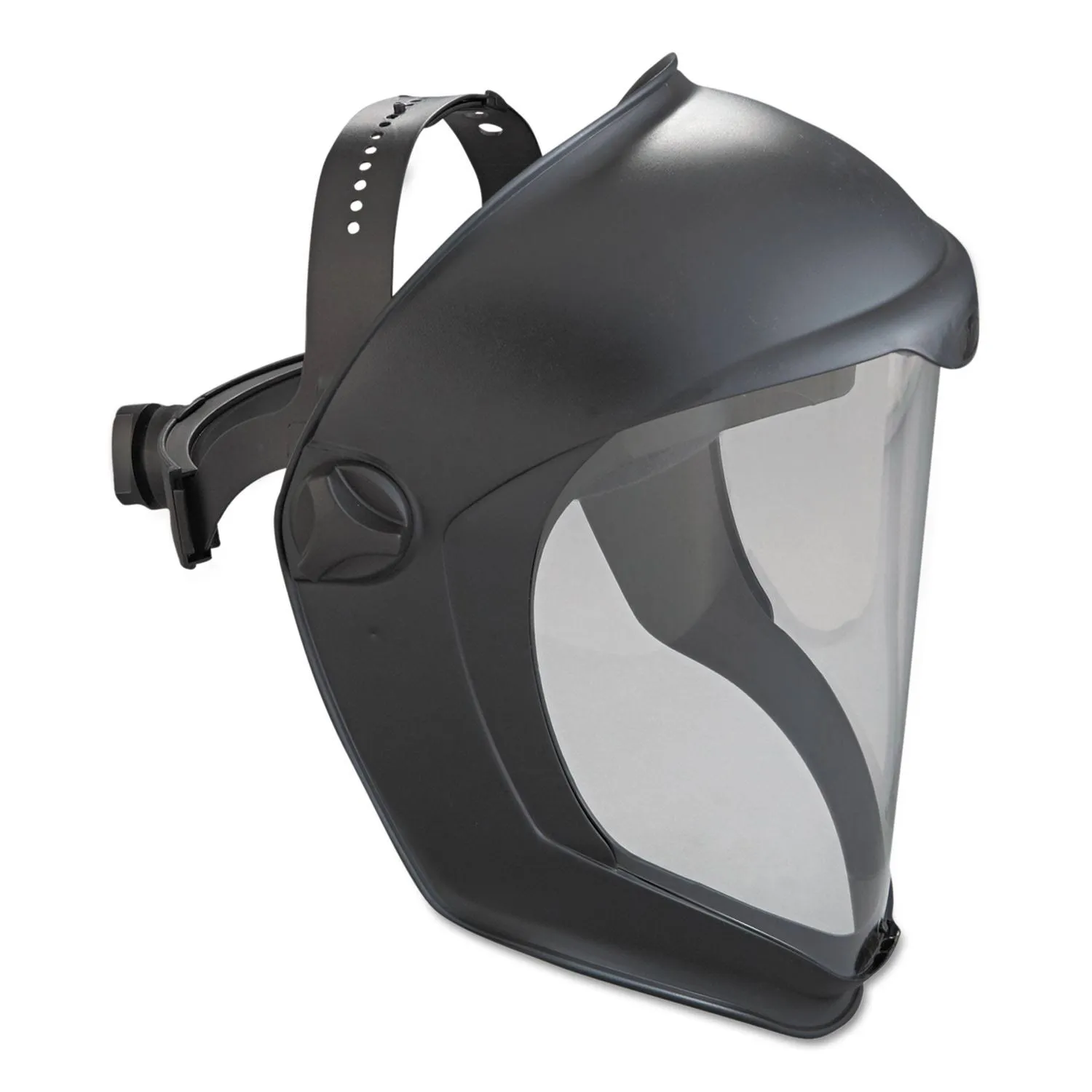 Uvex Bionic Face Shield Matte Black Frame Clear Lens