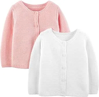 Simple Joys by Carter's Baby 2-Pack Neutral Knit Cardigan Sweaters