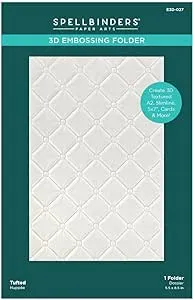 Spellbinders 3D Embossing Tufted Folder