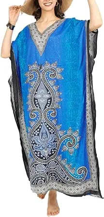 Women African Kaftan Maxi Swimsuit Cover Up Nightwear Loungewear Caftan