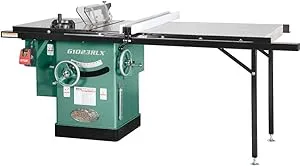 Grizzly G1023RLX Cabinet Left-Tilting Table Saw, 10-Inch