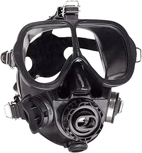 Scubapro - Full Face Dive Mask, Black