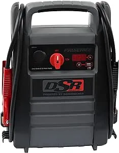 Schumacher Electric DSR ProSeries DSR165 Jump Starter and Portable Power Station for Car, SUV, Truck, and Boat Batteries, 2200 Peak Amps, 525 Cranking Amps, 12 Volt, Gray, 1 Unit