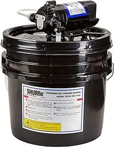 Shurflo Oil Change Pump W-3.5 Gallon Bucket - 12 VDC 1.5 GPM