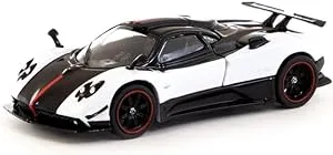 Tarmac Works 1/64 Pagani Zonda Cinque Bianco Benny Diecast Scale Model Car