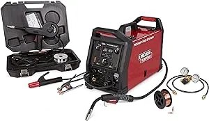 Lincoln Electric K4877-1 Power MIG 215 MPI Multi-Process Welder Aluminum One Pak