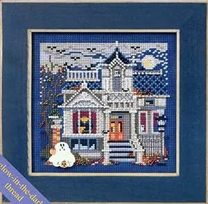 Haunted mansion Package Cross stitch pattern Halloween cross stitch Halloween decoration DIY haunted mansion Modern cross stitch pattern