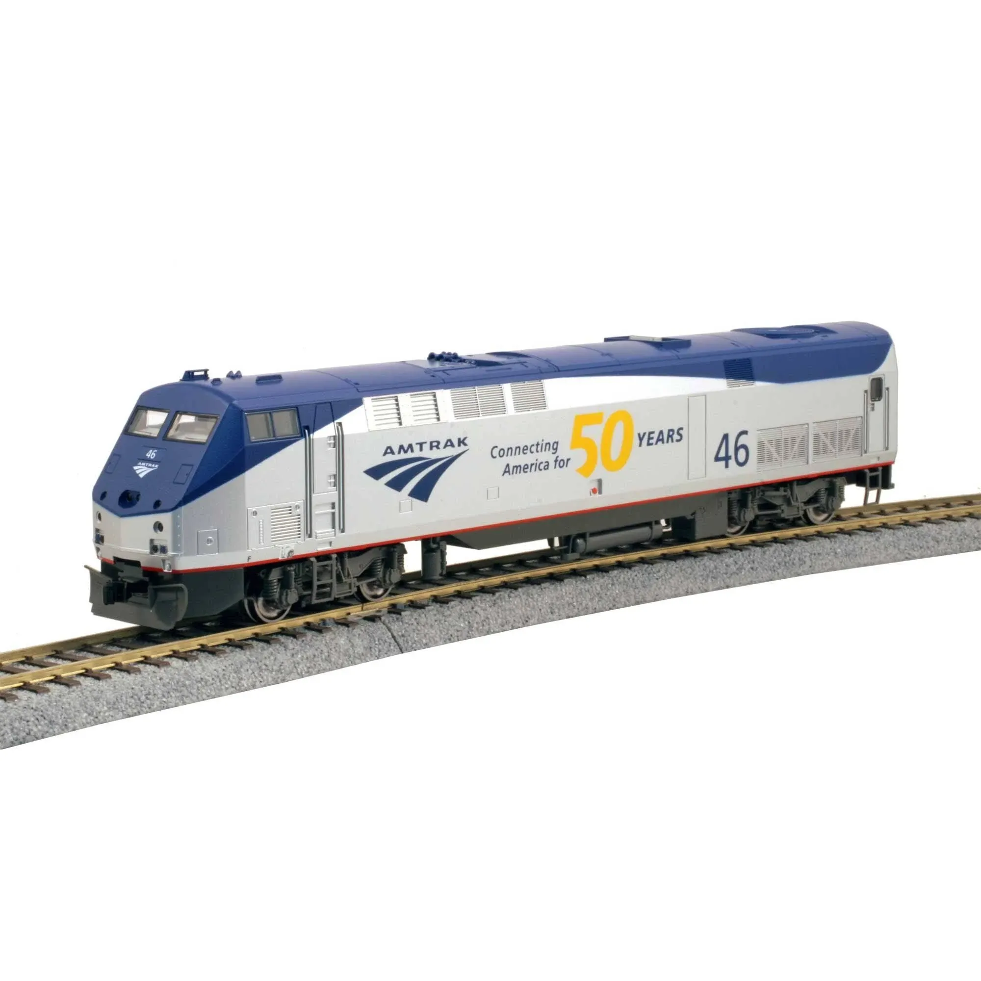 Kato 37-6112 Ho Scale Amtrak GE P42 Genesis 50th Anniversary Phase V Late #46