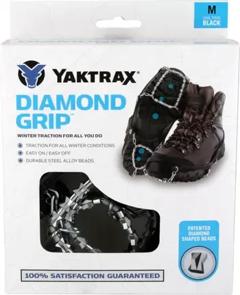 Yaktrax Diamond Grip Ice Cleats