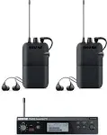 Shure PSM300 Twin Pack P3TR112TW Wireless In-Ear Monitor System