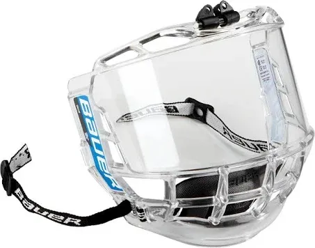 Bauer Concept 3 Full Face Visor - Senior Hockey Helmet Visor [Sporting Goods]