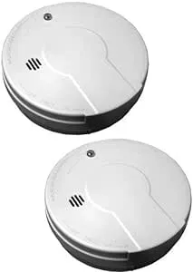 Kidde i9050 Battery Operated Smoke Alarm Low Battery Indicator 2 Pack