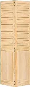 Closet Door, Bi-fold, Louver Panel Plantation (30x80)