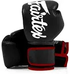 GENUINE FAIRTEX BRAND NEW MICRO FIBER BOXING GLOVES BLACK COLOR