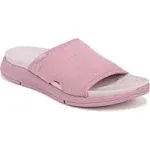 Ryka Recovery Stretch Slide Sandals - Transcend, Size 12 Wide, Vintage Rose