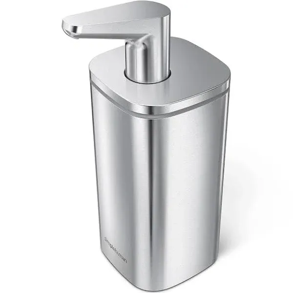 simplehuman 10oz Pulse Pump Soap Dispenser Brushed Stainless Steel