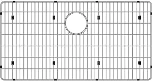 Elkay CTXBG2915 Crosstown Stainless Steel 29" x 15-1/4" x 1-1/4" Bottom Grid