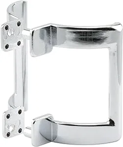 Prime-Line Products M 6198 2-1/4 in. Chrome Shower Door Handle/ Towel Bracket Set