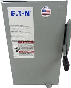 Eaton DG321URB General Duty Non-Fusible Safety Switch