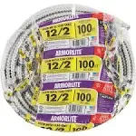 Southwire Armorlite 100-ft 12 / 2 Solid Aluminum Mc Cable